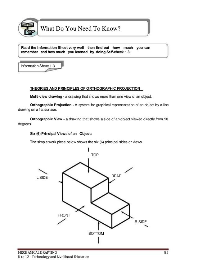 K to 12 Mechanical Drafting Learning Module