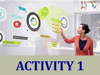 ACTIVITY 1
 