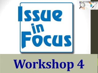 Workshop 4
 