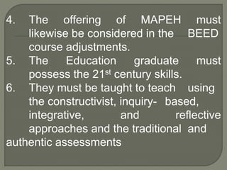K to 12 Curriculum and its Implication to Preservice Teachers | PPTX
