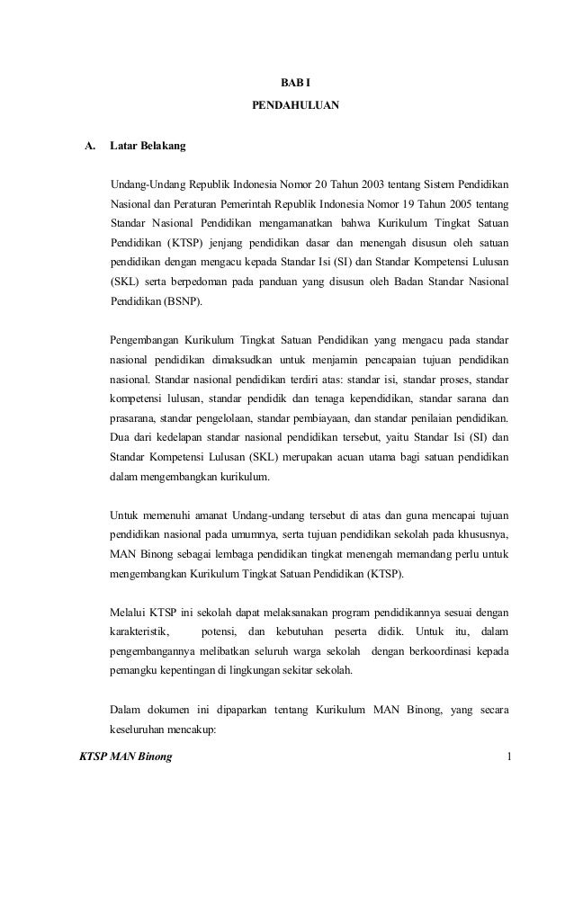 Ktsp mabin 2009 2010