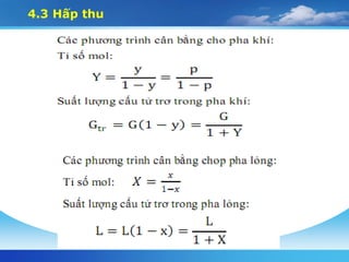 4.3 Hấp thu
 
