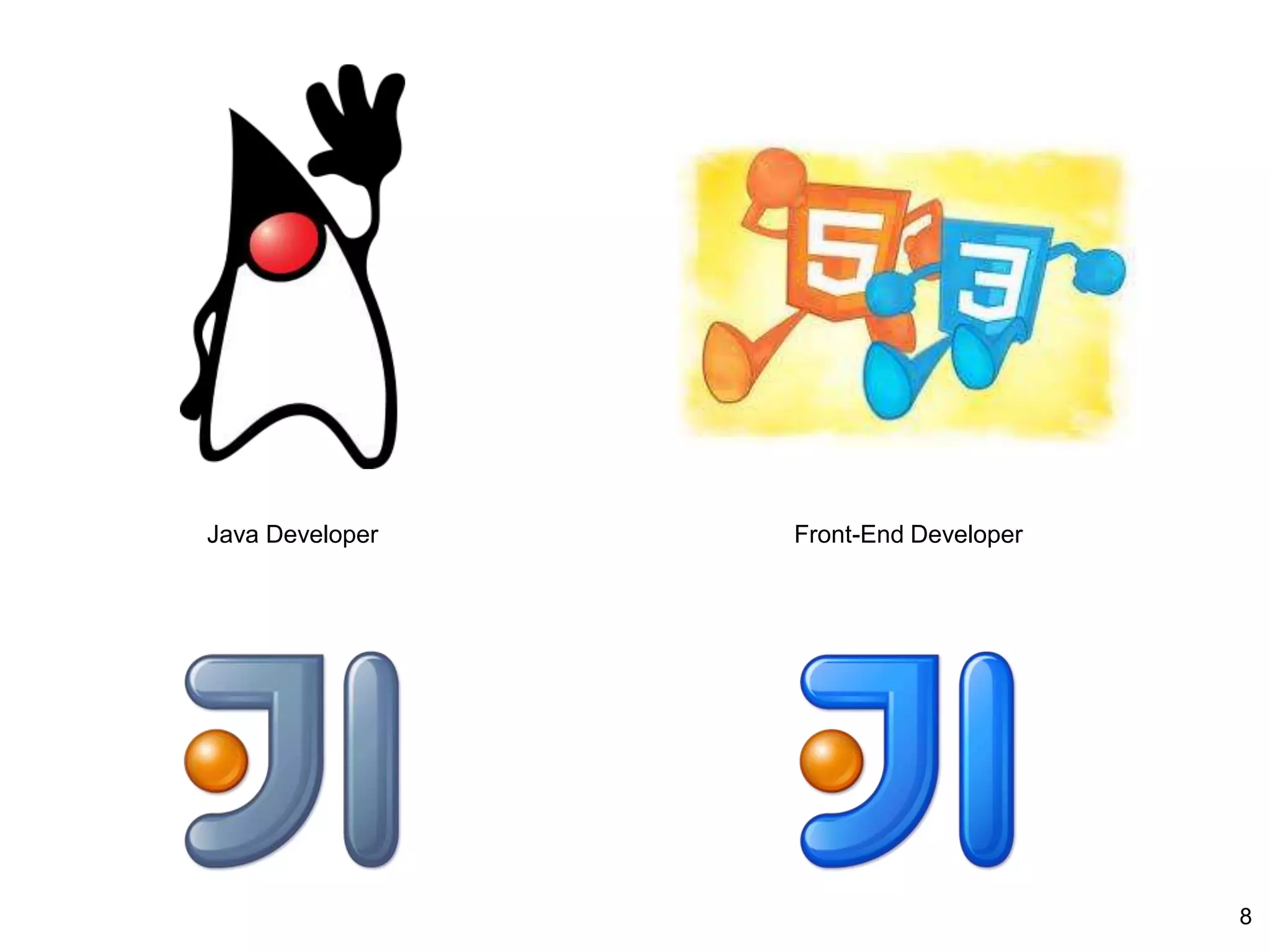 Java Developer Front-End Developer
8
 