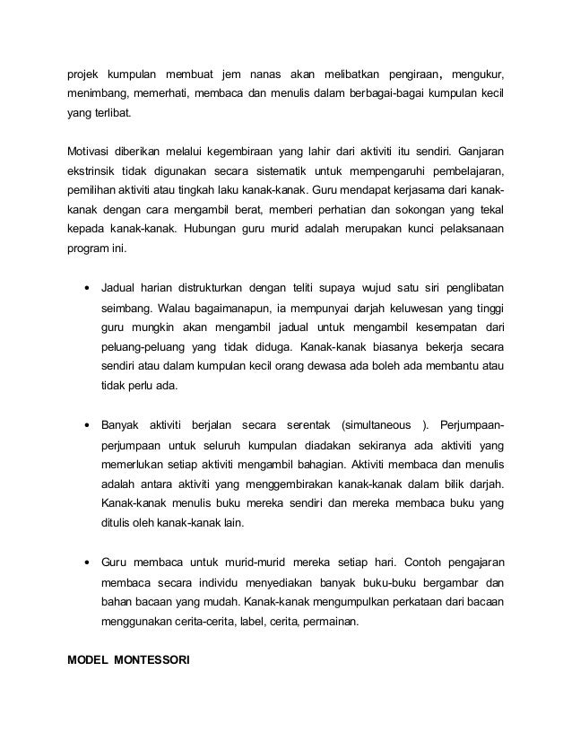 Kualiti Pendidikan Prasekolah