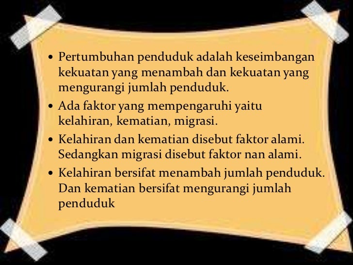 Kuantitas Penduduk Indonesia