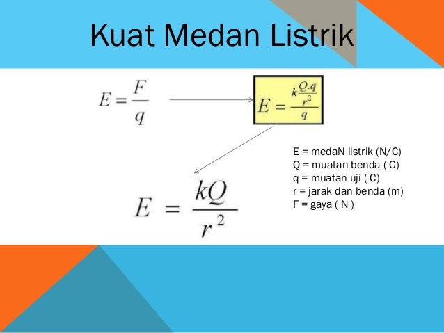 Contoh Soal Kuat Medan Listrik Kelas 9 - Contoh Soal Terbaru