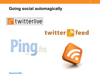 Going social automagically
