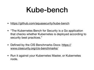 Kubernetes security and you | PDF