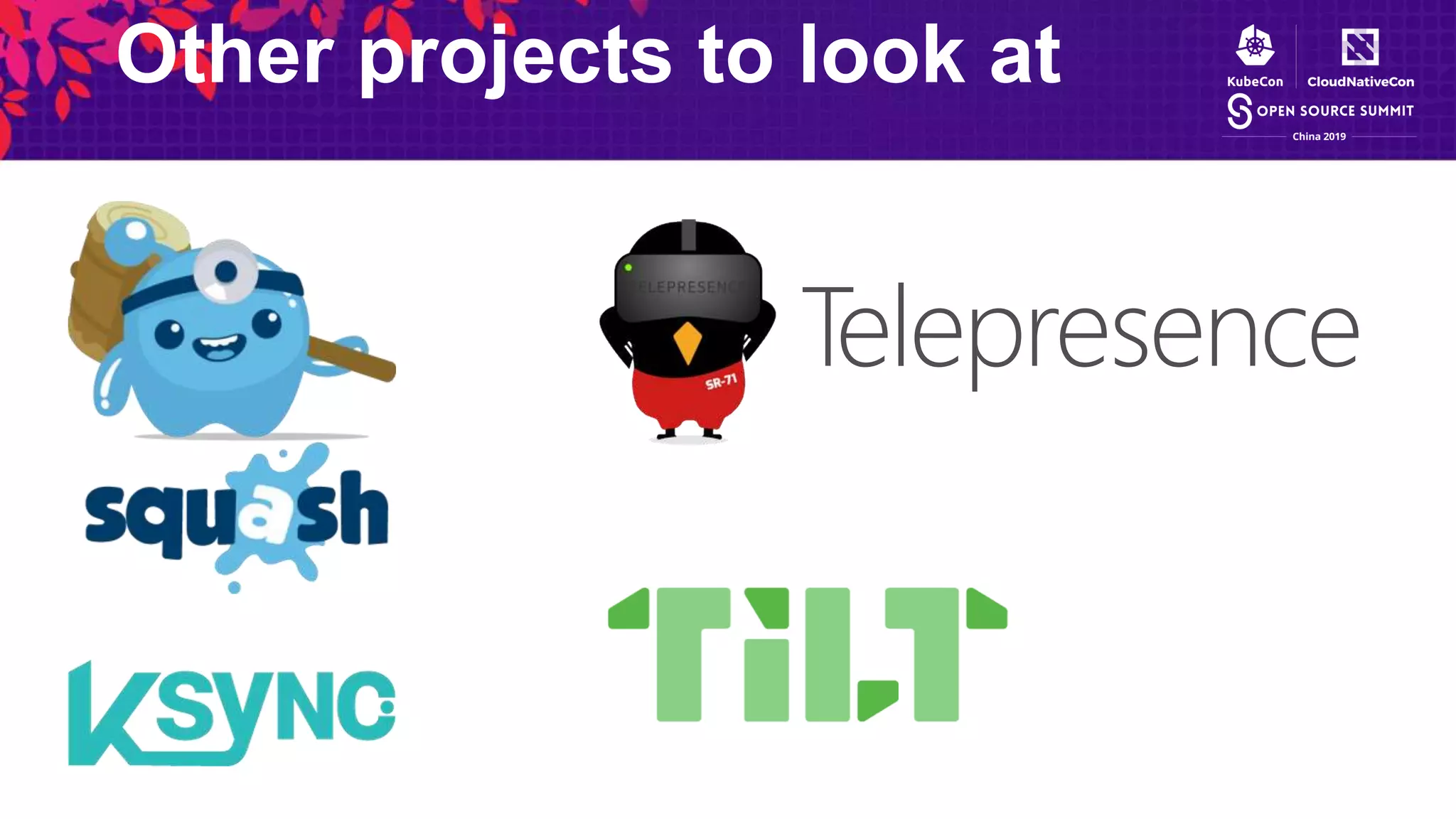 Other projects to look at
Telepresence
 