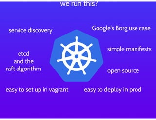 KubeCon EU 2016: Distributed containers in the physical world