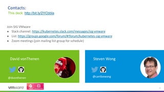 KubeCon Europe 2019 - VMware SIG - Intro to the CSI driver | PDF