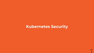 Kubernetes Security
21
4
 