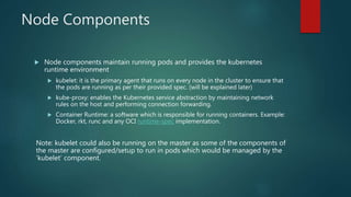 Kubernetes | PPTX | Operating Systems | Computer Software and Applications