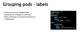 Pod Label Kubernetes - introduction | PDF