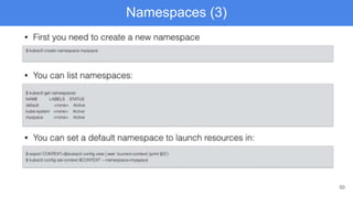50
Namespaces (3)
 