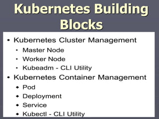 Kubernetes is a ppt of explanation of kubernet topics | PPT