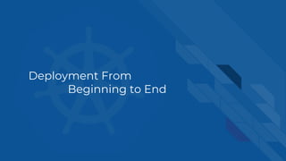 Deployment From
Beginning to End
 
