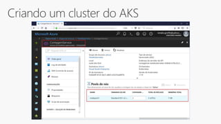 Criando um cluster do AKS
 