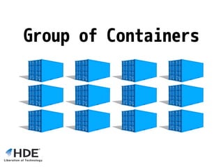 Group of Containers
 