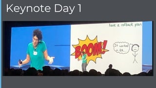 Keynote Day 1
 