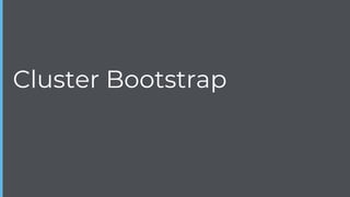 Cluster Bootstrap
 