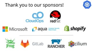 Thank you to our sponsors!
 