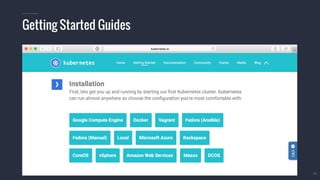 #k8sparis @the1stein © 2015 Mesosphere, Inc. All Rights Reserved. 14
Getting Started Guides
 