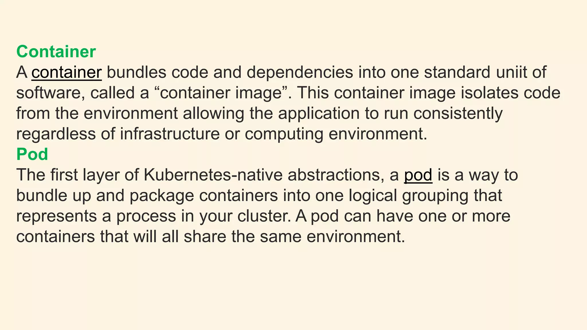 Kubernetes Cluster vs Nodes vs Pods vs Containers Comparison | PPT