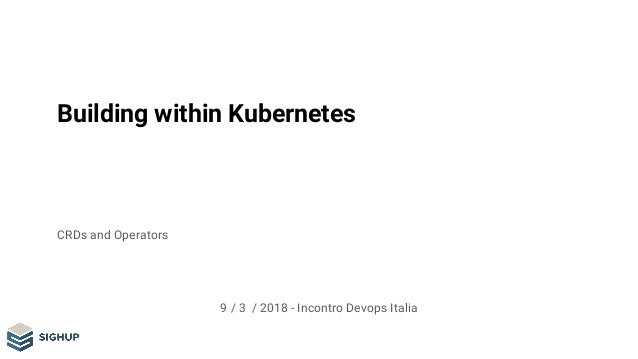 kubernetes extensibility crds operators