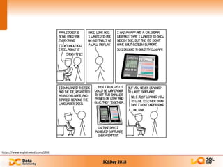 SQLDay 2018
https://www.explainxkcd.com/1988
 