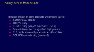Kubernetes from scratch at veepee   sysadmins days 2019 Slide 43