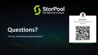 24
Questions?
“Or has AI already answered them?”
linkedin.com/in/stoil-stoilov/
 