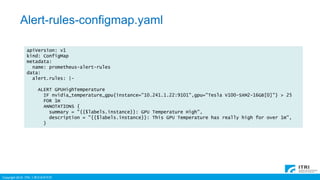 Prometheus Configmap 使用 Prometheus 監控 Kubernetes Cluster | PPTX