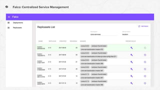 Falco: Centralized Service Management
 