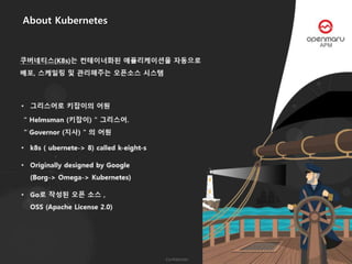 About Kubernetes
 