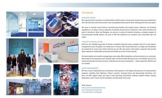 The Details
MANUFACTURING
We understand that many firms can build exhibits. kubik has been in business for 30 years because we build them
well. We work with some of the world’s most recognizable brands and, for them, looking good is the only option.


We strive to maintain state-of-the-art manufacturing facilities and employ master craftsmen. Our finishing
regarded as a cut above, and our repertoire of materials and processes is expansive. From wood, laminate and
paint, to aluminum, fabric and fiberglass, we draw on a variety of methods including a complete program of
environmentally friendly options. Our years of skill and experience can transform any conceivable idea into
reality.


LOGISTICS & INSTALLATION
kubik has over 200,000 square feet of climate controlled warehouse space complete with full on-site logistics
management across the globe. Our warehouses in Toronto, New Jersey, Edmonton, Las Vegas and Amsterdam
are positioned to service your needs wherever you are. We only partner with logistic companies that provide
direct shipments, handle tight turnarounds and enable up-to-the-minute tracking.


Our lead installers are trained to manage large crews under difficult deadlines and have worked on six continents.
We provide all site equipment and schedules down to the last detail. We have access to worldwide resources for
subcontracting labor and show services. kubik job sites are easy to distinguish… always organized, efficient and
on schedule.


EVENT MANAGEMENT
We have a team of dedicated Event Coordinators with expertise in the design and execution of Corporate Event
programs. Handling Sales Meetings, Product Launches, Sporting Events and Sponsorship Activations. Our
team can offer support where you need it: Event planning, Presentation Scripting, Graphics Design, Staging,
Registration, and of course the full installation and dismantle of the event.



Other Services:
PRE & POST-SHOW MARKETING
ROI TRACKING & ANALYSIS
CSR STAFFING & TRAINING
 