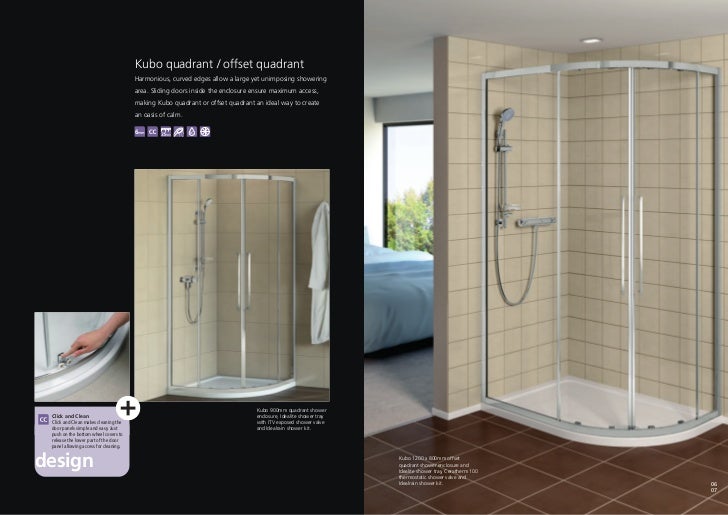 Bathroom Suites by Ideal Standard Kubo brochure 2011