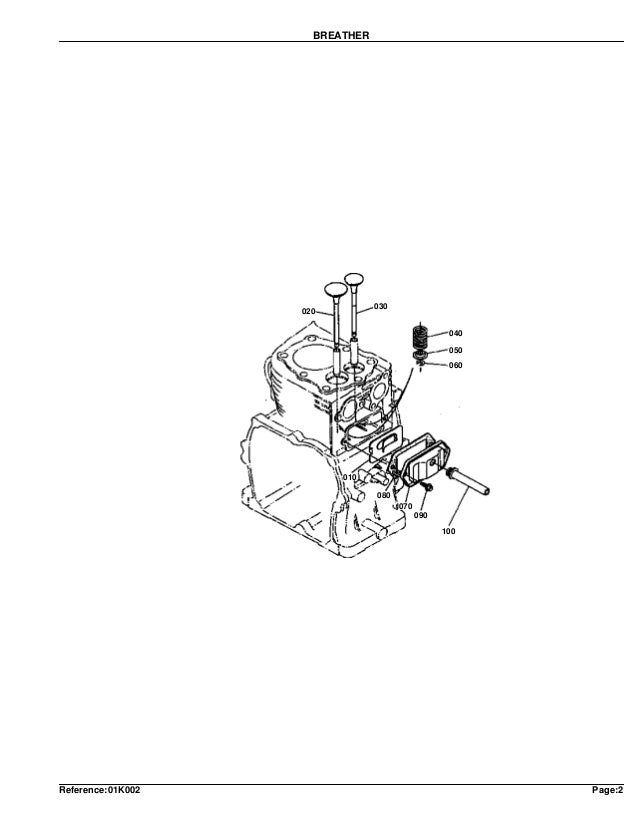 Kubota At70 S Walk Behind Tiller Parts Catalogue Manual