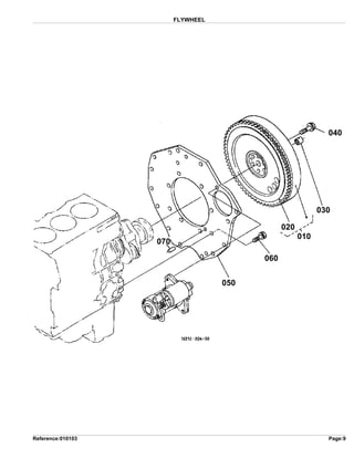 Kubota b1700 e tractor parts catalogue manual | PDF