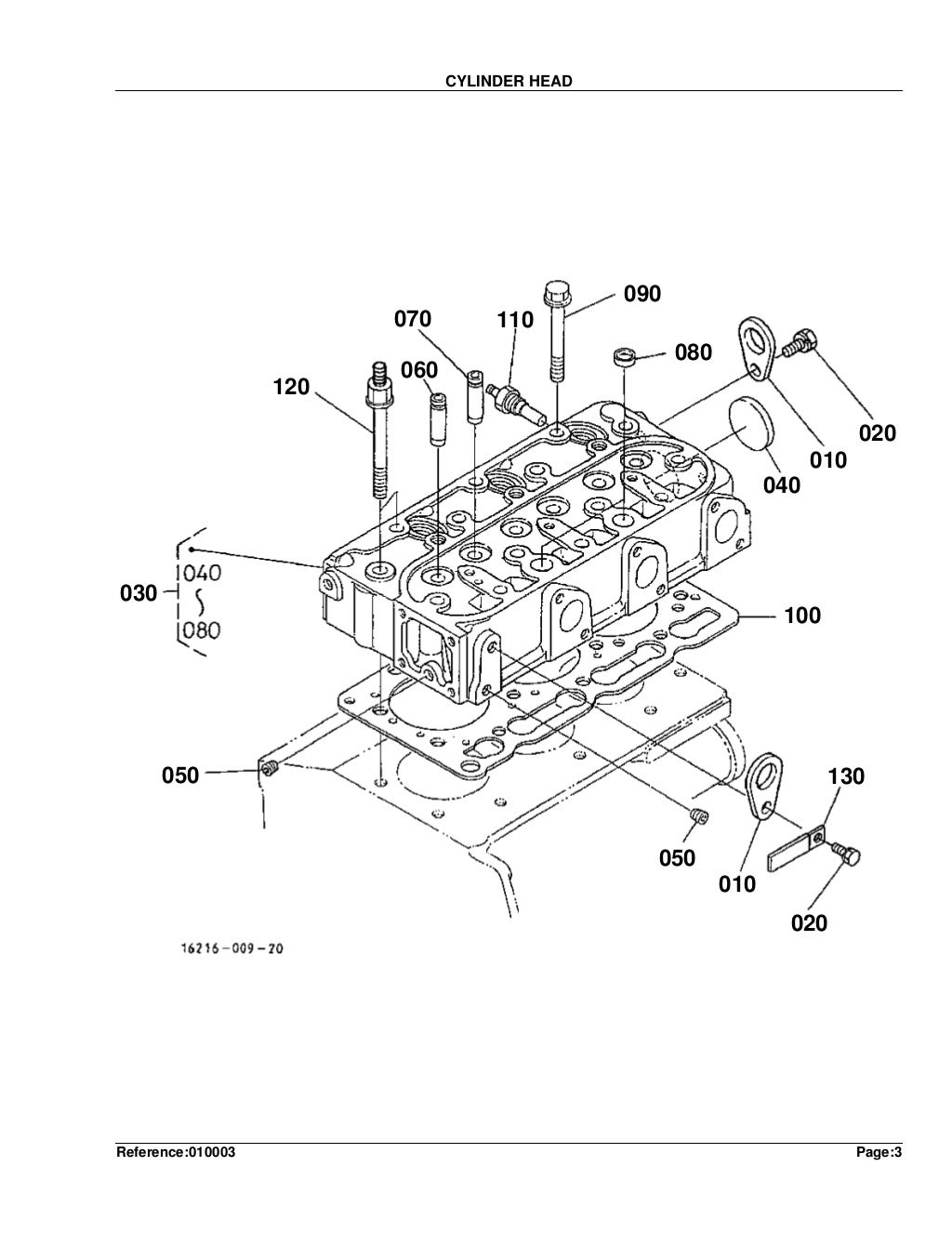 Kubota b2400 hse tractor parts catalogue manual