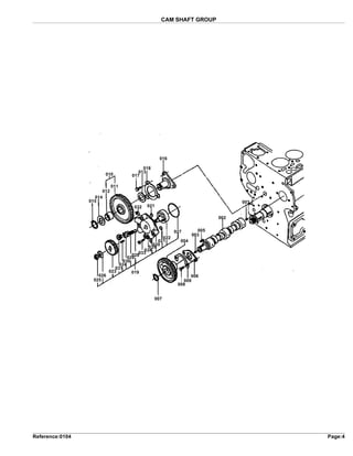 Kubota B6000 Tractor Parts Catalogue Manual