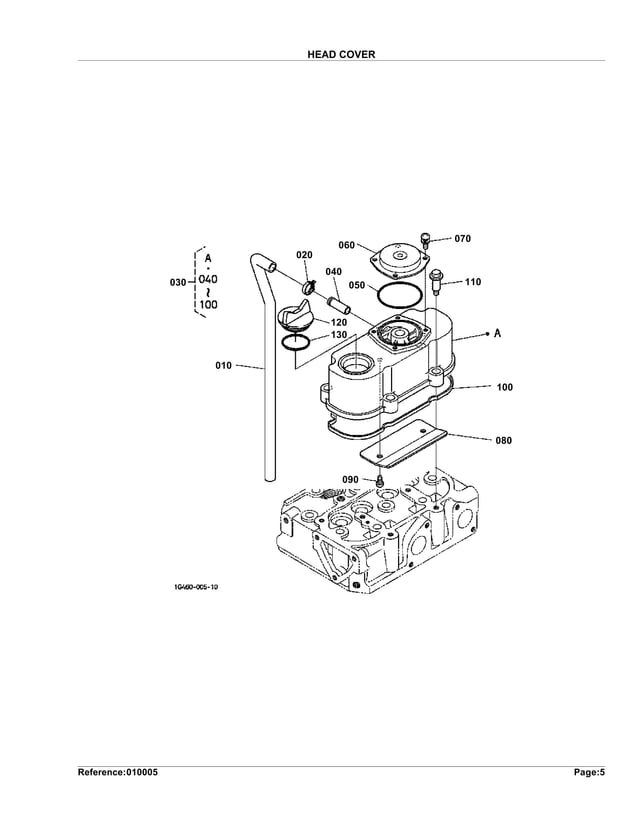Kubota bx1500 d tractor parts catalogue manual PDF