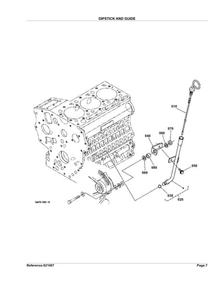 Kubota bx2230 d tractor parts catalogue manual