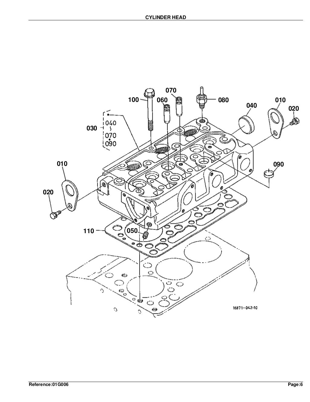 Kubota g1800 riding mower lawnmower parts catalogue manual