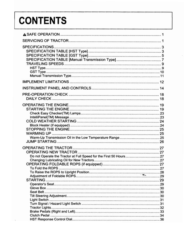 Kubota L3540 Tractor Operator manual.pdf