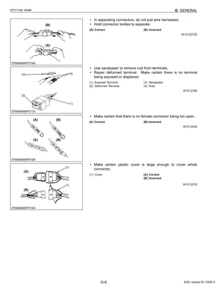 Kubota rtv1100 utility vehicle utv service repair manual | PDF