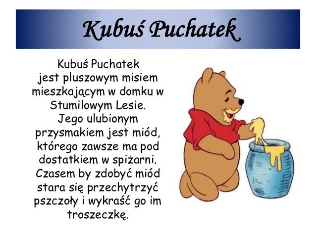 Kubuś Puchatek Do Czytania Online Kubuś puchatek