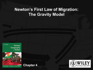 Chapter 4 Newton’s First Law of Migration: The Gravity Model 