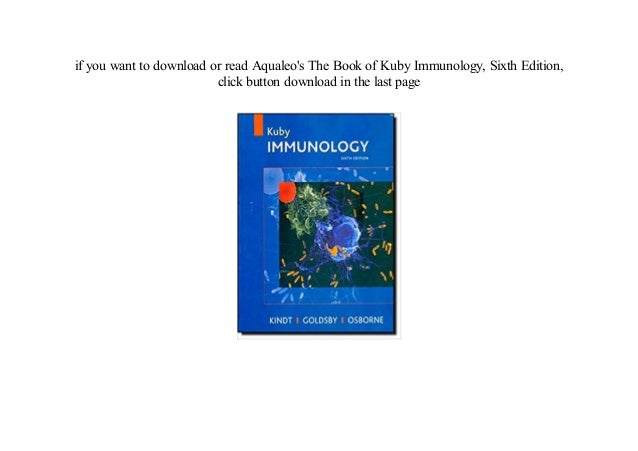 Kuby Immunology 6th Edition Solutions Manual Kuby Immunology 6th Edition Solutions Manual