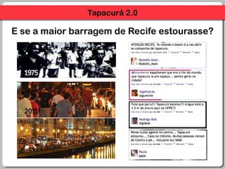 Tapacurá 2.0E se a maior barragem de Recife estourasse?